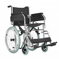 Кресло-коляска Ortonica для инвалидов со складной спинкой Olvia 30 с пневматическими колесами.
