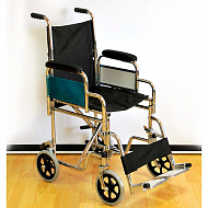 Кресло-каталка МЕГА-ОПТИМ для инвалидов арт.LK6022 DF.