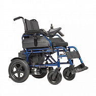 Кресло-коляска Ortonica для инвалидов с электроприводом Pulse 120 с пневматическими колесами.